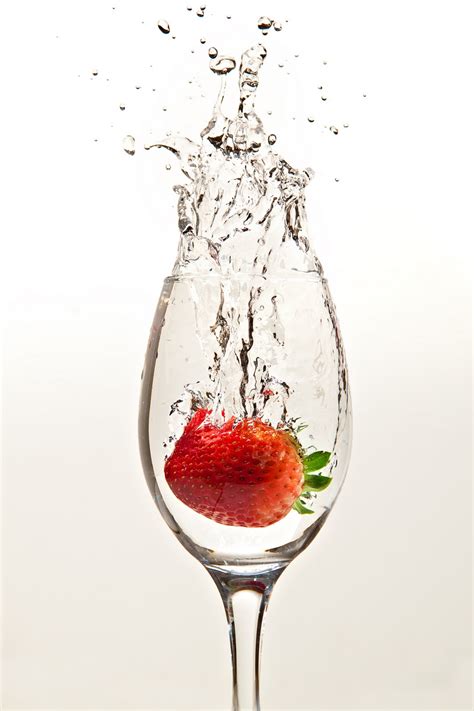 Shayne Gray Learns Photography Strawberry Splash High Speed