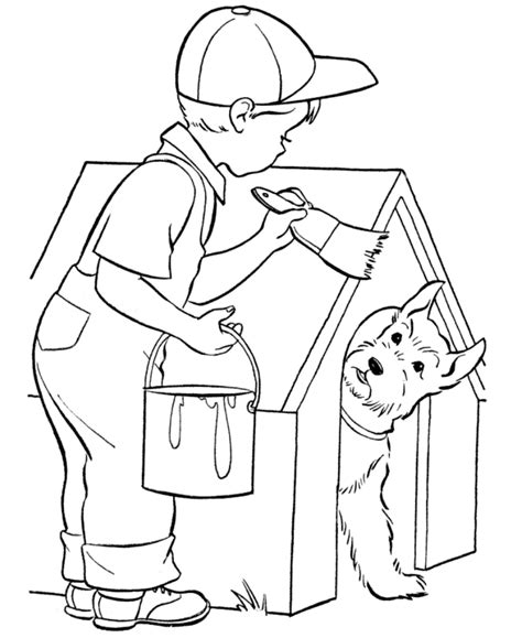 Print colouring pages to read, colour and practise your english. Painting Coloring Page - Coloring Home