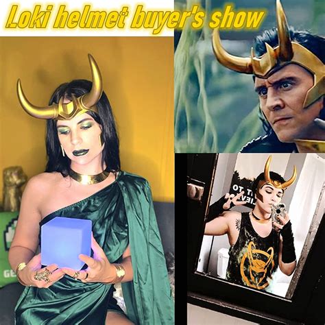 Loki Helmet Horns Cosplay 2021 Tv Loki Series Movie Thor Ragnarok Loki