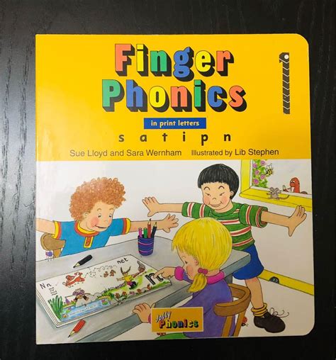 Jolly Phonics Finger Phonics Books 1 3 興趣及遊戲 書本 And 文具 小朋友書 Carousell