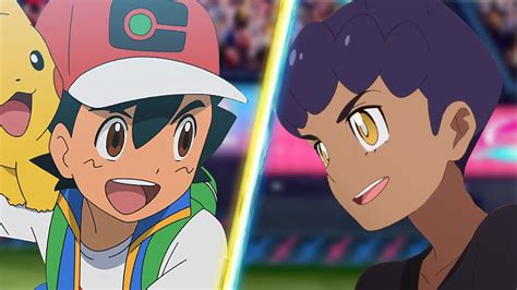 Pokemon Battle Galar Ash Vs Hop Youtube