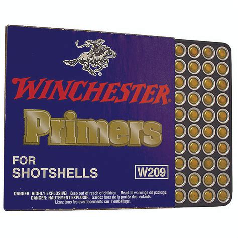 Winchester 209 Primers W209 Shotshell 1000pcs Limited