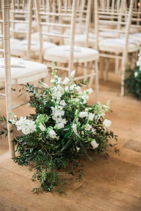 Meadow Style Ceremony Flowers With Arch Hampton Manor Wedding Meadow