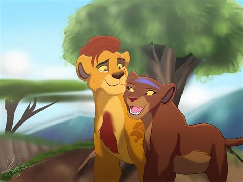 Can You Feel The Love Tonight Kion X Rani ️ In 2021 Lion King Art