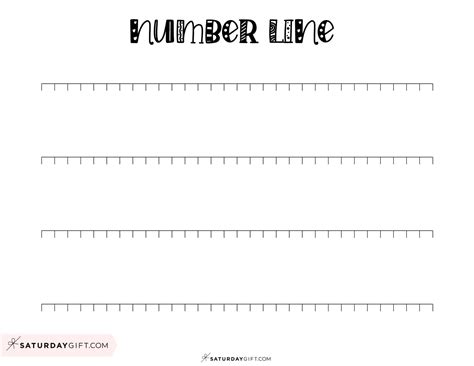 Number Line To 30 4 Cute And Free Printables And Blank Worksheets
