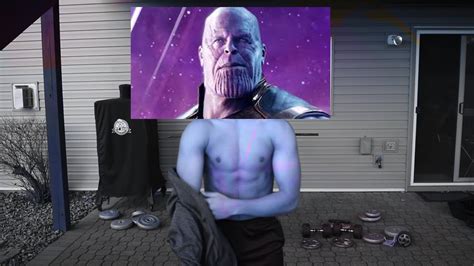 Chest Day With Thanos Youtube
