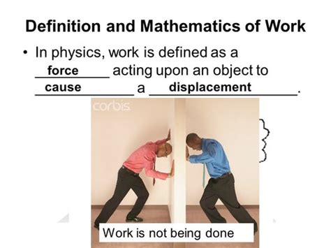 Definition Of Work Done In Physics Photos Idea