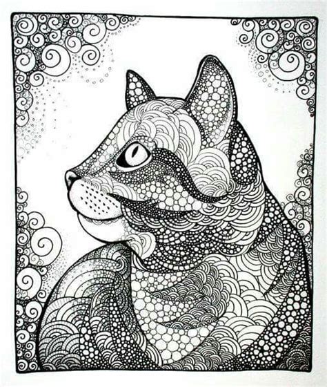 Mandala's worden dan ook vaak gebruikt in therapieën. Kleurplaat | Kleurplaten, Zentangle patronen, Dieren ...
