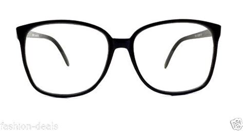 retro vintage huge big oversized square black women men eyeglasses shadz gafas ebay
