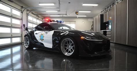 This Streethunter Mk5 Toyota Supra Cop Car Dons Need For Speed Hot