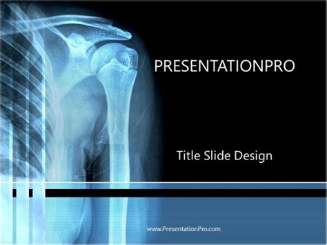 Skeleton X Ray Medical Powerpoint Template Presentationpro