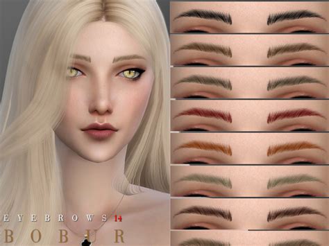 Custom Content Eyebrows Sims 4 Automationvsa