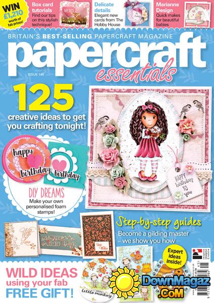 Papercraft Essentials Issue 145 2017 Download Pdf Magazines