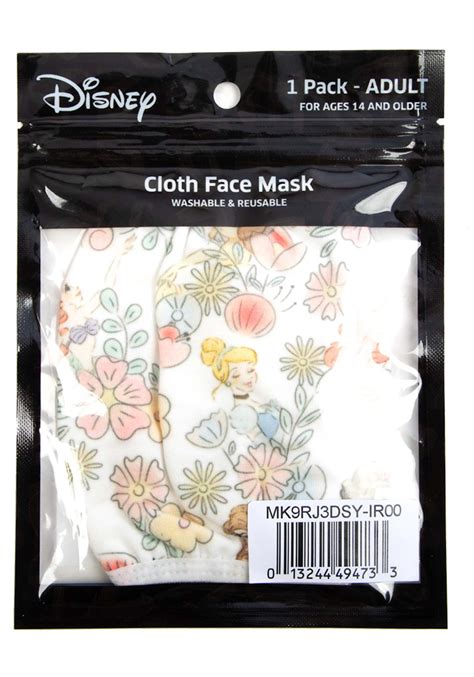 Adult Adjustable Disney Princess Face Cover