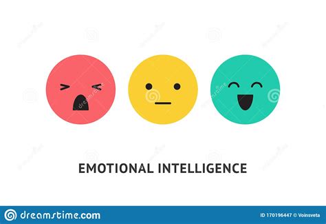 Emotion Faces Positive Negative And Neutral Expressions Vector