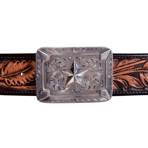 Silver Engraved Belt Buckle Cheaper Than Retail Price Buy Clothing