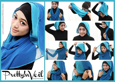 Koleksi Gambar Cara Memakai Jilbab Lengkap 2013