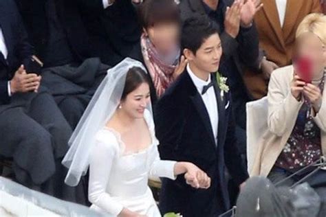 ini foto foto pernikahan song joong ki dan song hye kyo