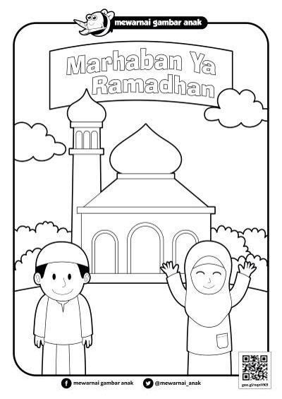 Detail Gambar Mewarnai Tema Ramadhan Koleksi Nomer 7