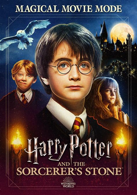Harry Potter The Sorcerers Stone Blu Raydigital 2021 Magical Movie