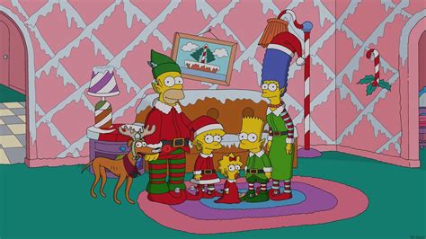 Christmas Simpsons Wallpapers Wallpaper Cave
