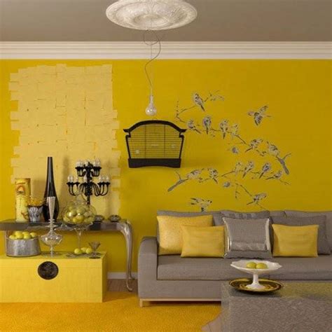 Yellow Gray Living Room Design Ideas Can Crusade