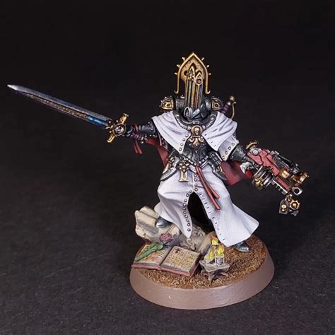 Painted Sisters Of Battle Canoness For Commission A While Ago Love