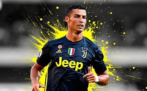 Soccer Cristiano Ronaldo Juventus F C Portuguese 4k W
