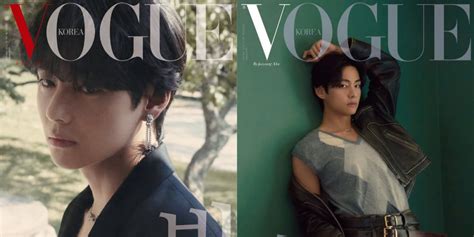 Btss V Covers The October Issue Of Vogue Allkpop