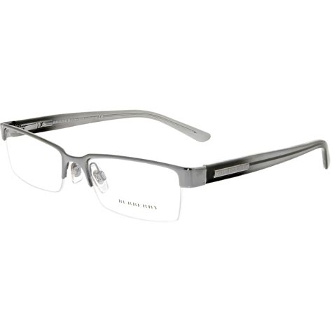 Burberry Burberry Men S Eyeglasses Be1156 1003 52 Gray Semi Rimless Sunglasses