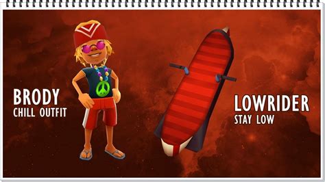 Subway Surfers Lowrider Board Stay Low Hd Youtube