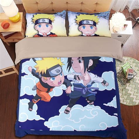 Naruto Bed Bedding Set Twin Full Queen King Size Itachi Akatsuki