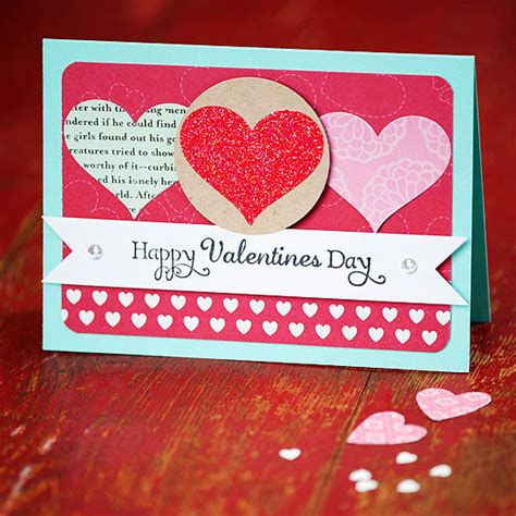 Simple Valentines Day Card With Hearts Pictures Photos And Images For