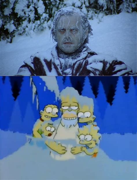 Mmm The Simpsons Realistortion The Shining Vs The Simpsons