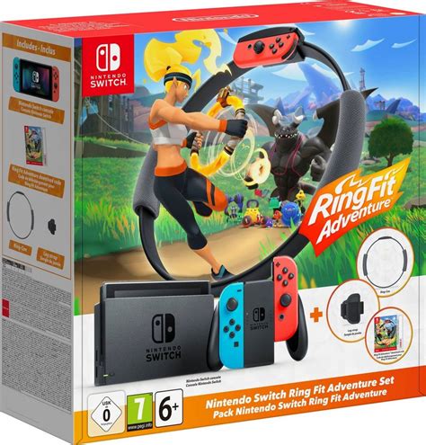 You need enough room to perform all of the exercises, and a television screen lets you see the content on the screen while you have enough room to move around. Nintendo Switch, Ring Fit Adventure Set, Jederzeit und ...