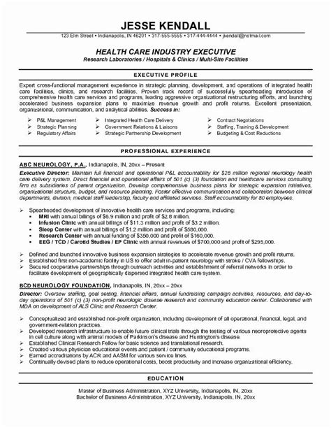Healthcare Executive Resume Samples That You Should Know