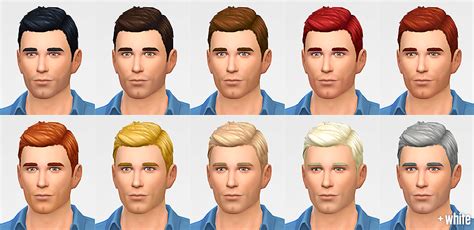 New Facial Hairs For Your Male Sims Jaw King Is A Mix Of My Hipscruff