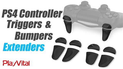 Playvital Ps4 Controller Triggers And Bumpers Extenders Youtube