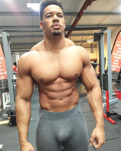 Arran Arogundade Wbmuscles Hot Black Guys African American Men