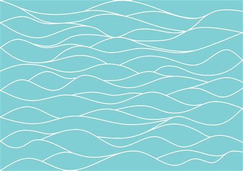 Horizontal Waves Of Pattern Vector Illustration Par Asesidea · Creative