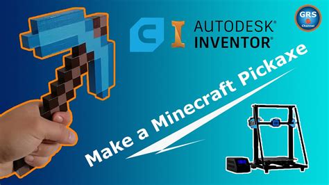 Make A Minecraft Pickaxe From Scratch Diy Youtube