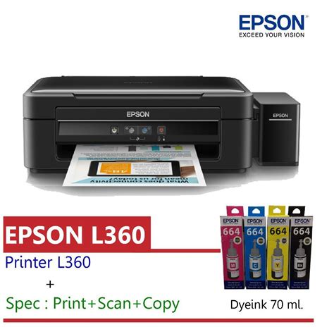You need to start it and simply choose your preferences like what format you want to scan and in what quality (dpi). Epson l360 printer specification>epson printer l360 price