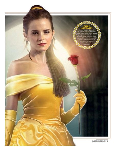 Emma Watson Ciak Magazine Italy March 2017 Issue Celebmafia
