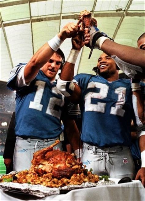 As you're getting ready to loosen up your belt and make multiple trips to the kitchen for turkey and desserts this thanksgiving, don't forget that there's also som. How the Tradition of the Detroit Lions Playing on ...