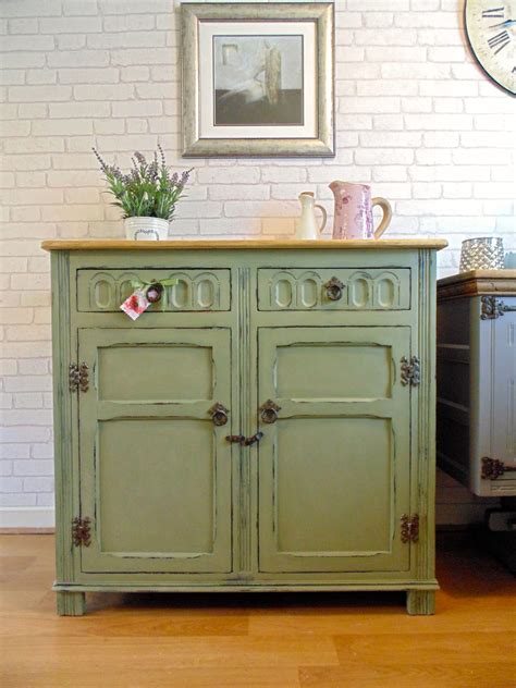 Lovely 2 Door Cabinet Painted In Annie Sloan Chalk Paint In Shade