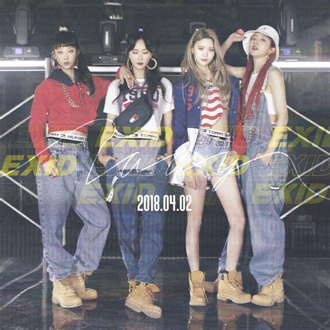 Exid Lady Fashion 90s Theme Party Outfit Kpop Outfits