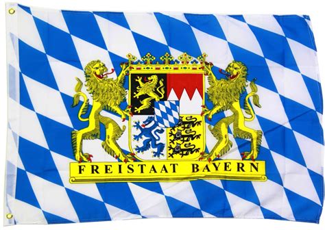 Freistaat Bayern 150cm X 250cm 150 X 250 Cm Internationale Flaggen