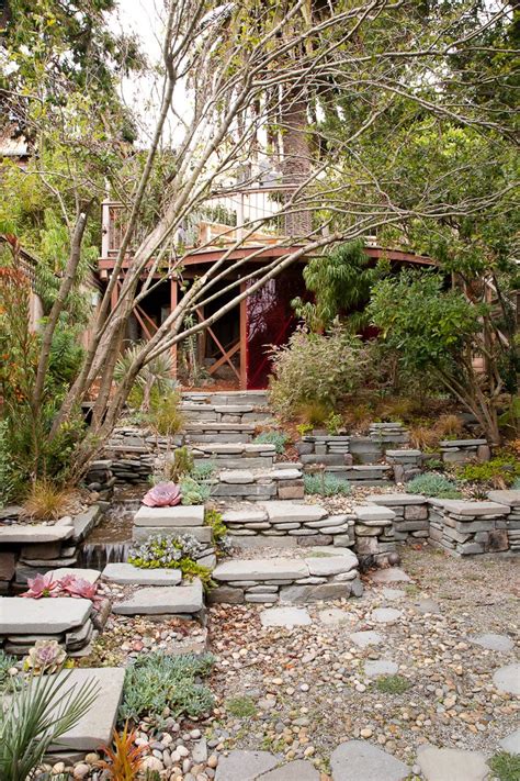 23 Marvelous Terrace Landscape Stone Home Decoration And Inspiration