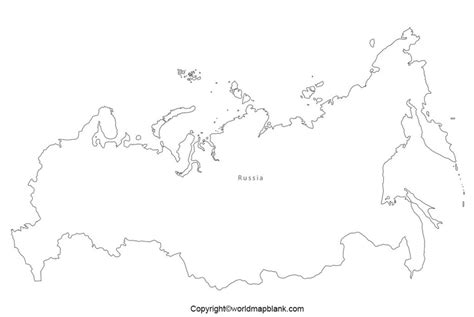 Russia Map Outline Printable Printable Maps My Xxx Hot Girl