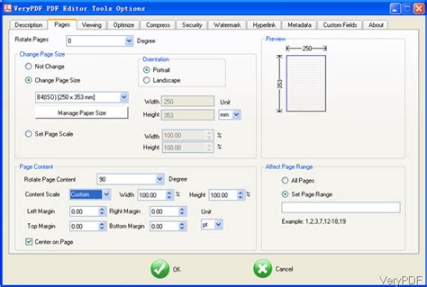 Make sure that do not compress images in file is not selected. Use PDF Editor as Batch PDF Page Resizer | VeryPDF ...